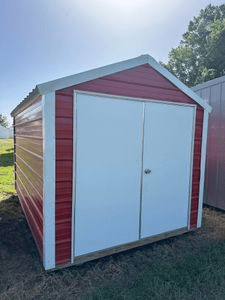 8x12x5 Metal Shed New