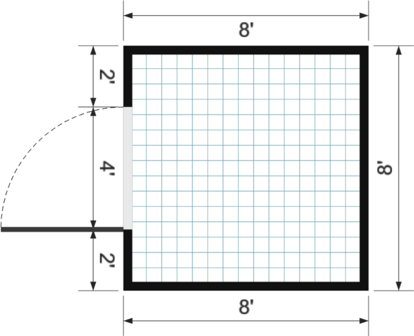 8x8x6 Value Shed New 1