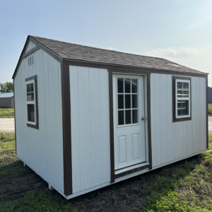 USED 10x14x6 White Value Shed